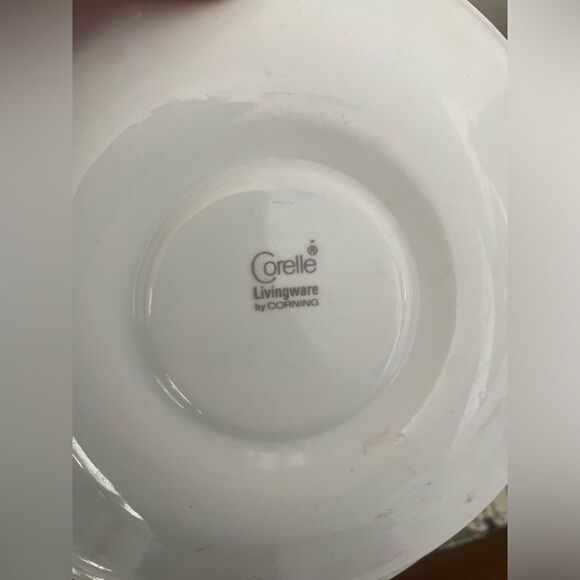 Vintage PYREX Corelle Corning Butterfly Gold Cup and Saucer set of 5 - Picture 5 of 5